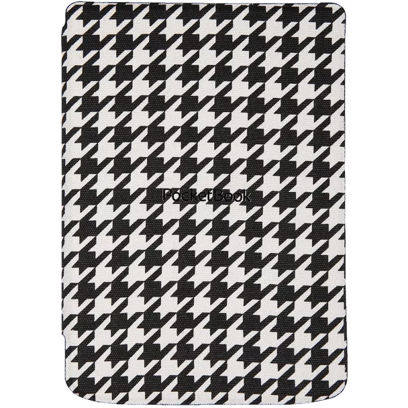 Folio-kotelo 6 inch e-kirjanlukijalle PocketBook Shell — musta/valkoinen, 112 × 160 × 12,5 mm