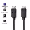 DisplayPort-kaapeli Qoltec 50374 3 m musta