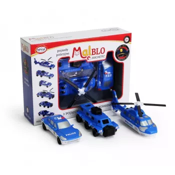 Ajoneuvosarja Popular Playthings Mix or Match Vehicles Police