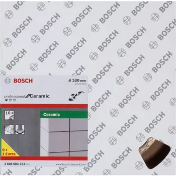 Timanttilaikka keraamikalle Bosch Professional Ø180 mm, 10 kpl, reikä 22,23 mm
