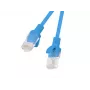 Lanberg PCU5-20CC-0025-B Cat.5e U/UTP -patch-kaapeli, 0,25 m, sininen, 10 kpl:n pakkaus