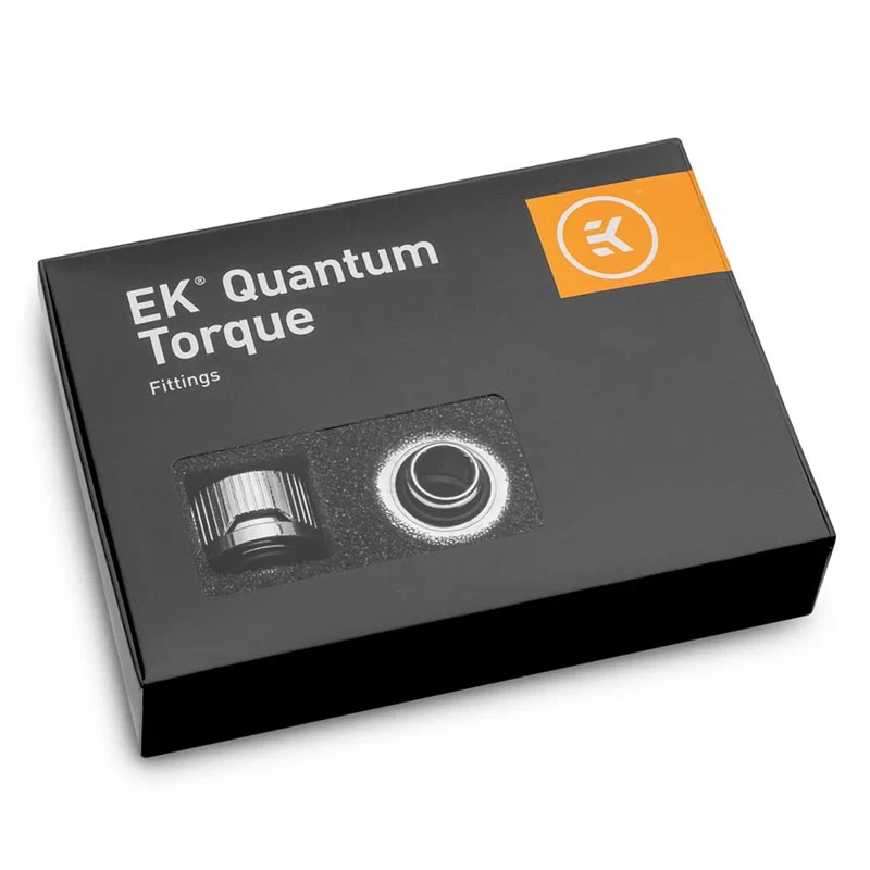 EK Water Blocks EK-Quantum Torque HDC 16 - 6 kpl pakkaus, hopea