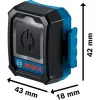 Bosch 1600A02GF1 sininen