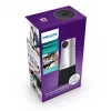 Philips PSE0550 SmartMeeting kannettava 4K-videoneuvottelukamera sisäänrakennetulla mikrofonilla, 30 kuvaa/s, USB, musta/hopea