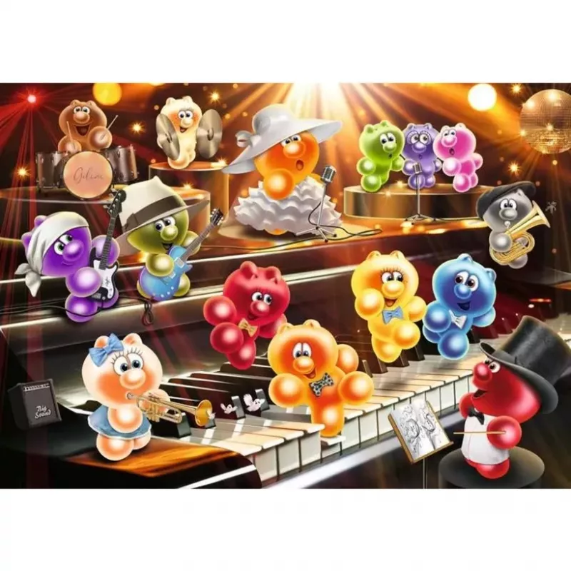 Palapeli Ravensburger Gelini make music 1000 osaa – 1000 osan palapeli, merkki Ravensburger