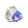 Painokytkin DeLOCK 22040 2P nikkeli ruostumaton teräs 250V 5A