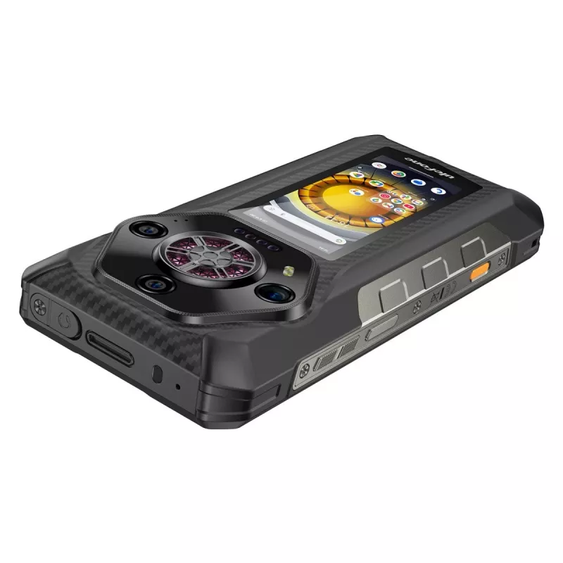 Ulefone Armor 30 Pro 5G UF-A30P älypuhelin, 6,95 tuumaa, 16 GB RAM, 512 GB, IP69K, Android 14, 12800 mAh, musta