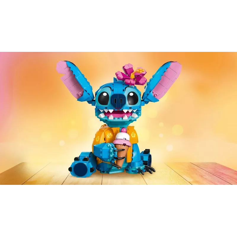 LEGO | Disney Stitch rakennettava lasten lelusetti jäätelöllä 43249