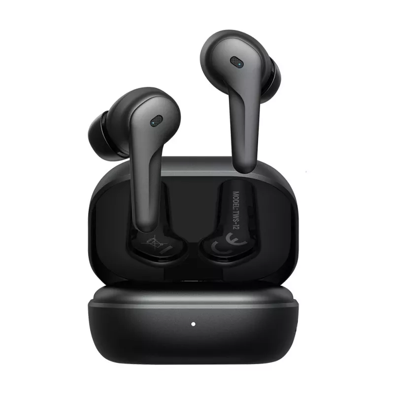 SAVIO In-Ear-TWS-headset TWS-12, Bluetooth 5.3, sisäänrakennettu mikrofoni, musta