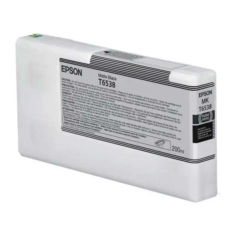 Värikasetti Epson C13T65380N mattamusta 200 ml alkuperäinen yksittäispakkaus