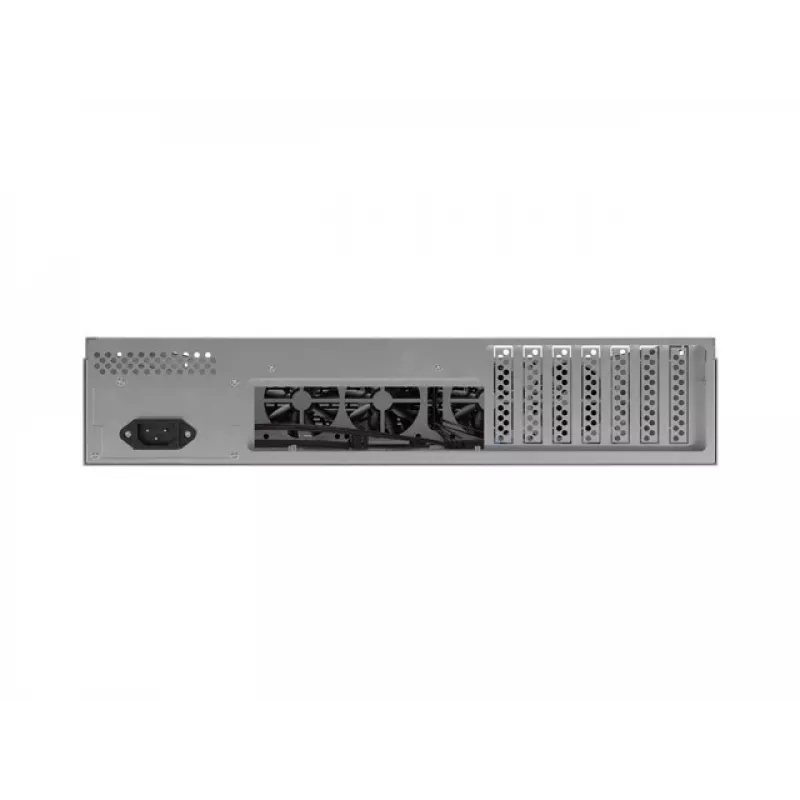 Rack-kotelo Lanberg SC01-6502-12B 2U musta 7 tuuletinta