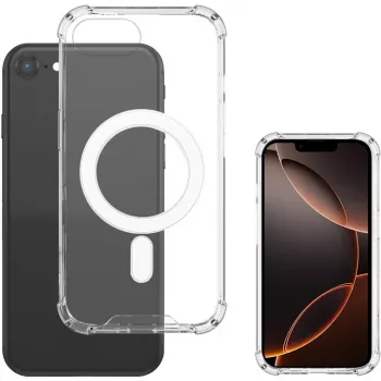 Suojakotelo 4smarts 541361 läpinäkyvä kotelo iPhone SE 6.06