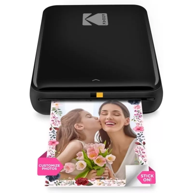 Kodak STEP kannettava pikavalo-kuvatulostin väri ZINK 2x3'' 1 ppm, Bluetooth, musta