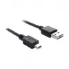 USB-kaapeli DeLOCK 85554 USB 2.0 2 m USB A Mini-USB B musta