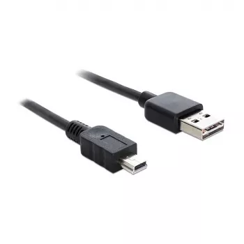 USB-kaapeli DeLOCK 85554 USB 2.0 2 m USB A Mini-USB B musta
