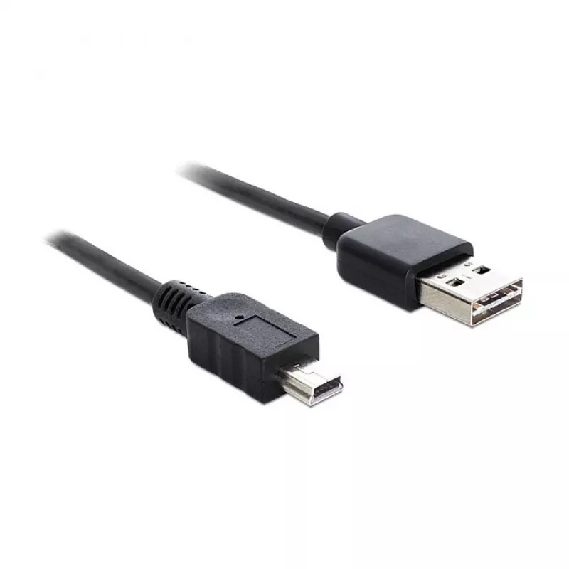 USB-kaapeli DeLOCK 85554 USB 2.0 2 m USB A Mini-USB B musta