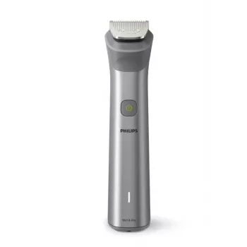 Philips All-in-One -trimmeri MG5920/15 Series 5000, ruostumaton teräs, 0,5 mm, 1,6 cm, 1 mm, parta, korva, nenä, paristo