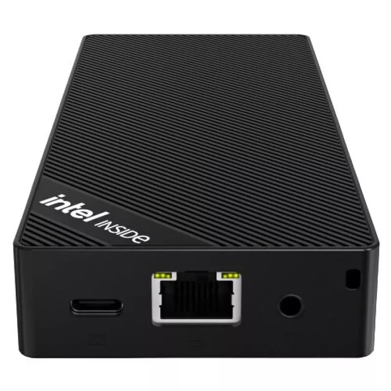 Mini PC Qoobe SUC N150/12GB/SSD 512GB/Win 11 Pro musta