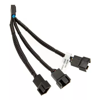 EK Water Blocks EK-kaapeli Y-haaroitin 3x 4-pin-PWM-tuulettimelle 10 cm