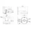 Kiinnike Hikvision DS-1272ZJ-120