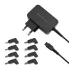 Qoltec 51025 virtalähde/jännitemuunnin sisäkäyttöön musta