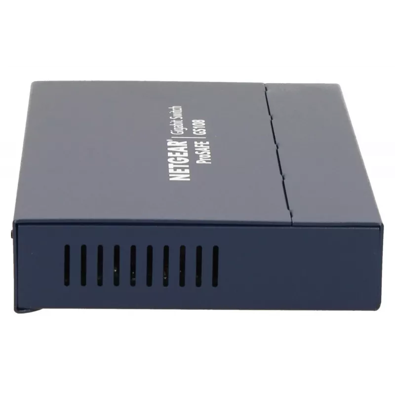 Hallitsematon kytkin NETGEAR GS108GE, 8 porttia, Gigabit Ethernet, 16 Gbit/s