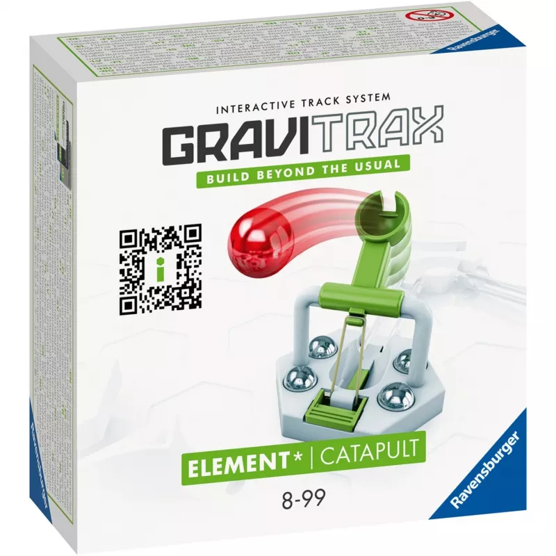 GraviTrax laajennus Katapultti – kuularata STEM, rakennus- ja rakentelulelu lapsille 8-vuotiaasta alkaen