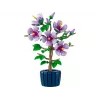 LEGO Botanical rakennussarja Hibiscus Flower 10372 – 660 osaa, näyttelymalli, 250×360×130 mm