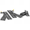 Rakennussarja LEGO City 60238 – raiteenvaihde ja tarvikkeet leikkisarjoihin