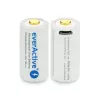 Uudelleenladattava akku everActive EV16340 700mAh 3V micro-USB-lataustoiminnolla