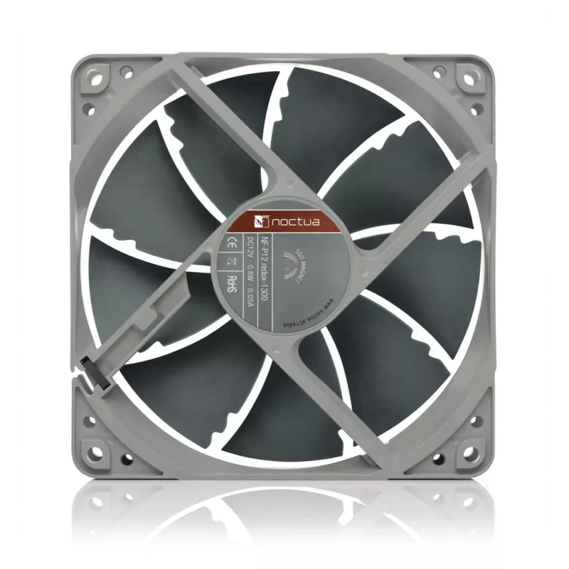 Noctua NF-P12 redux-1300 120mm kotelotuuletin harmaa