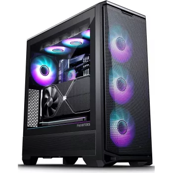 PHANTEKS Eclipse G400A Midi-Tower, karkaistu lasi, D-RGB, musta
