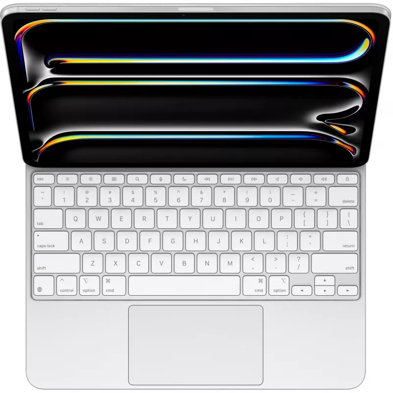 Apple Magic Keyboard iPad Pro 13 tuuman M4 US English valkoinen QWERTY