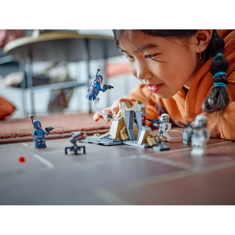 Rakennuslelu LEGO Star Wars Ambush on Mandalore Battle Pack 75373 — 4 minifiguuria, 109 osaa, ikä 6+