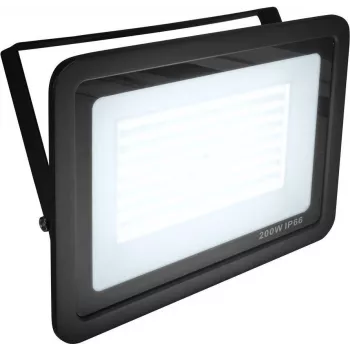 LED-valonheitin EUROLITE FL-200 SMD CW 200W IP65, kylmä valkoinen, ulkokäyttöön sopiva