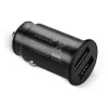 everActive CC-25C autolaturi, 2x USB 12 W, USB-C-kaapelilla