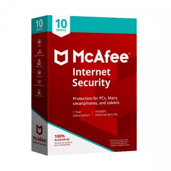 McAfee Internet Security 10 - laitetta 1 vuosi