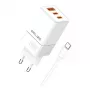 Laturi Beline BELI02751 65W 2×USB-C + USB-A