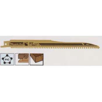 MAKITA PUUKKOSAHAN TERÄ HCS 203x1,0 mm / 5 kpl PUU (NOPEA)