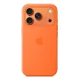 Silikonikuori Apple iPhone 17 Pro MagSafe oranssi kuori