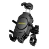 Passiivinen teline UleFone Armor Mount Pro matkapuhelimille — teline, polkupyörään ja skootteriin, musta