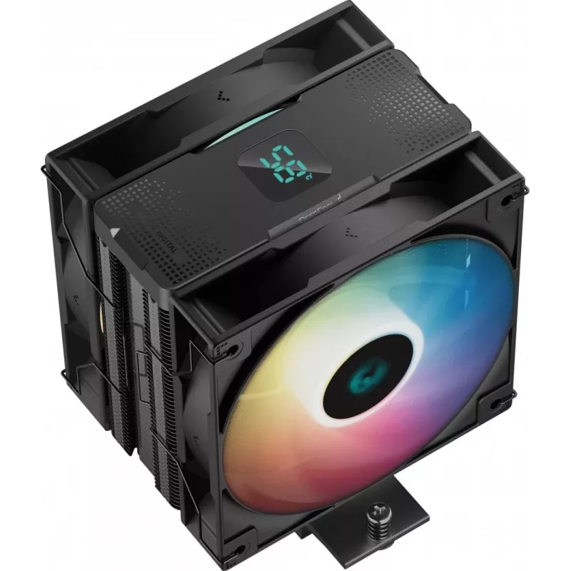 DeepCool AG400 Digital Plus prosessorin ilmajäähdytin 12 cm musta 1 kpl