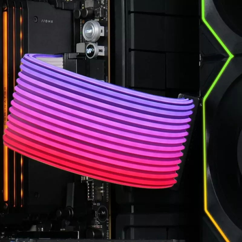 Lian Li Strimer Wireless G89.PW24-1W.00 24-pinninen RGB-emolevykaapeli