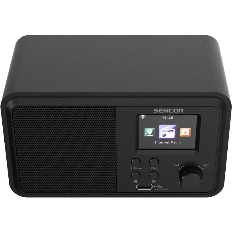 Pöytäradio SENCOR SIR 5100WDB — 4 W, Wi‑Fi, FM