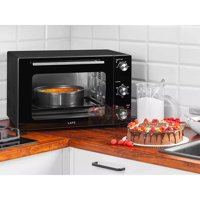LAFE HeatMaster PIW-005 sähköuuni, 48 L, 1800 W, kiertoilma, grillivarras
