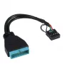 Inter-Tech 88885217 sisäinen USB-kaapeli