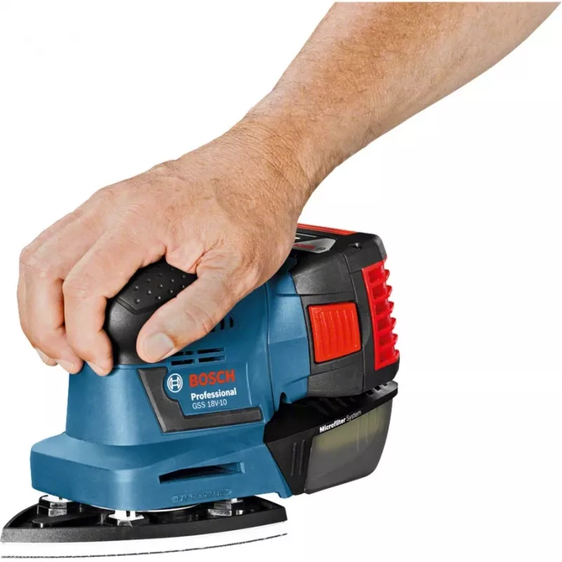 Bosch GSS 18V-10 Professional akkukäyttöinen epäkeskohiomakone