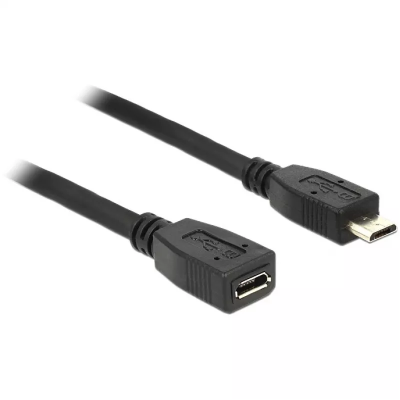 USB-kaapeli Micro-USB B DeLOCK 83567 0,5 m