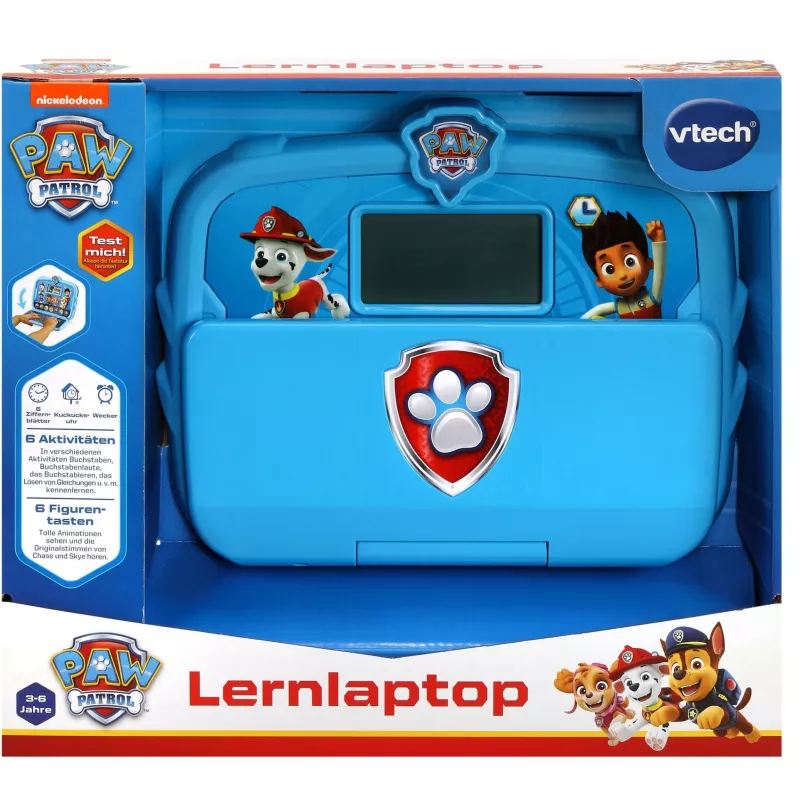 PAW Patrol oppimiskannettava, oppimistietokone sininen