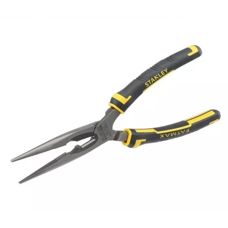 Flachrundzange Stanley FatMax Long Nose Pliers musta keltainen 200 mm 203 g